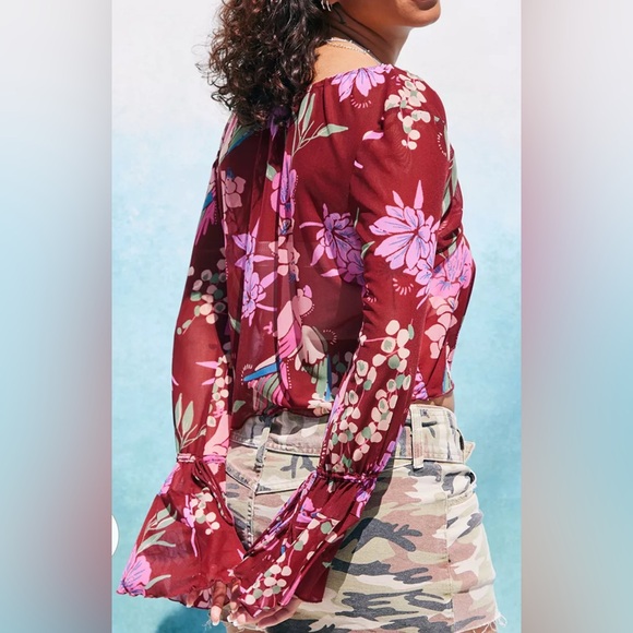 Free People Of Paradise Top Women’s Sz M (New‎ W Tags) - Picture 3 of 11